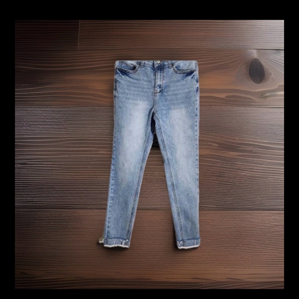 Light Blue Skinny Jeans for Women - Stretch Denim